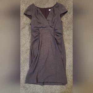 Brown Business Side Cinched Dress